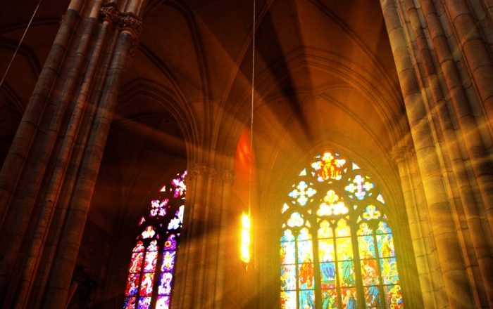 interior of st vitus cathedral prague